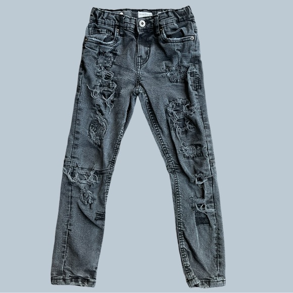 Evolution in Design distressed skinny jeans - Picture 1 of 4
